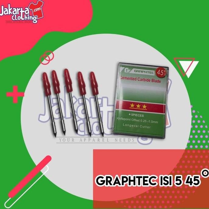 

Terbaru! Pisau Graphtec 45 Derajat (Biasa) / Graphtec