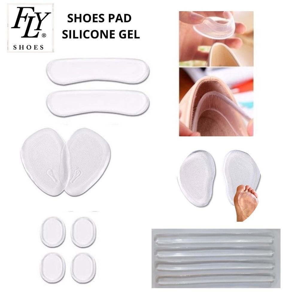 INSOLE KAKI DEPAN GEL SILICON BANTALAN SEPATU BAHAN GEL SILICON