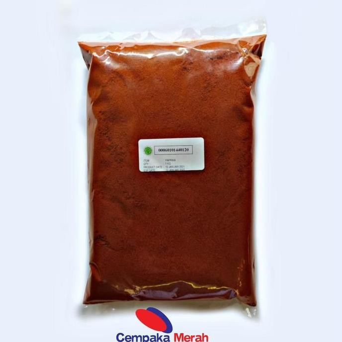 

Diskon! Paprika Bubuk 1Kg - Paprika Powder Asli Import Warna Cerah Rasa Lembut