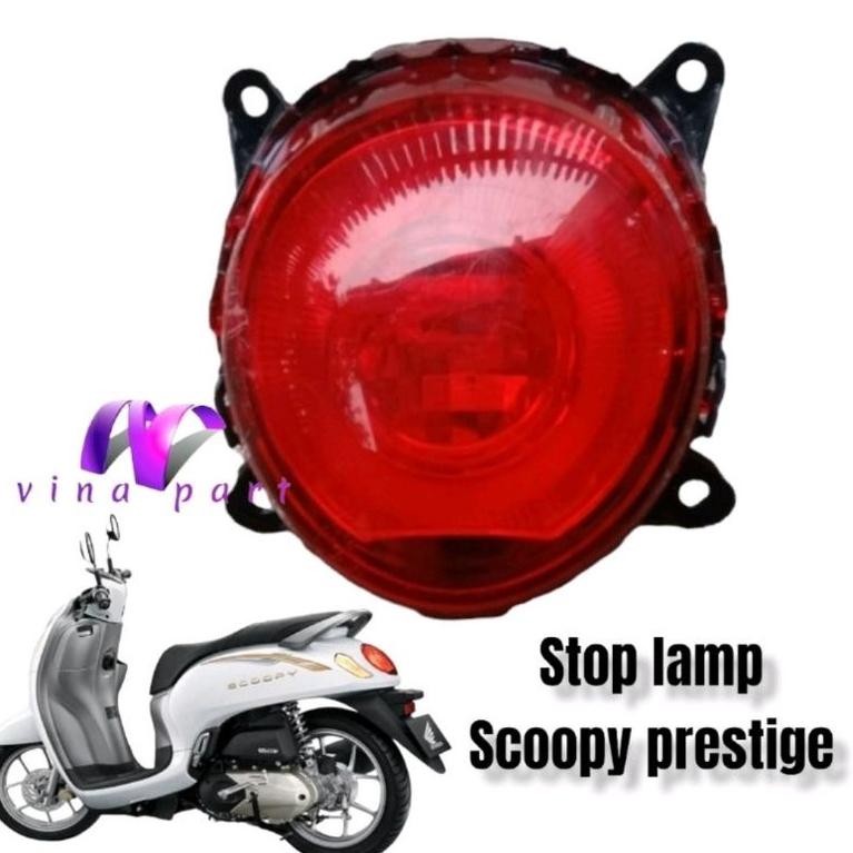 LAMPU STOP BELAKANG SCOOPY NEW PRESTIGE 2021 K2F ORIGINAL