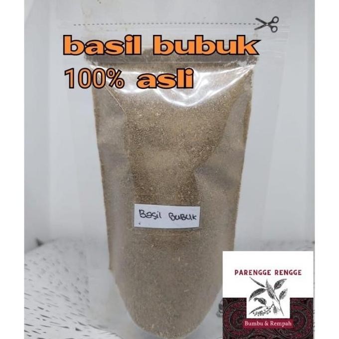 

Diskon! Basil Bubuk 250Gram / Basil Powder Kering Aromatik