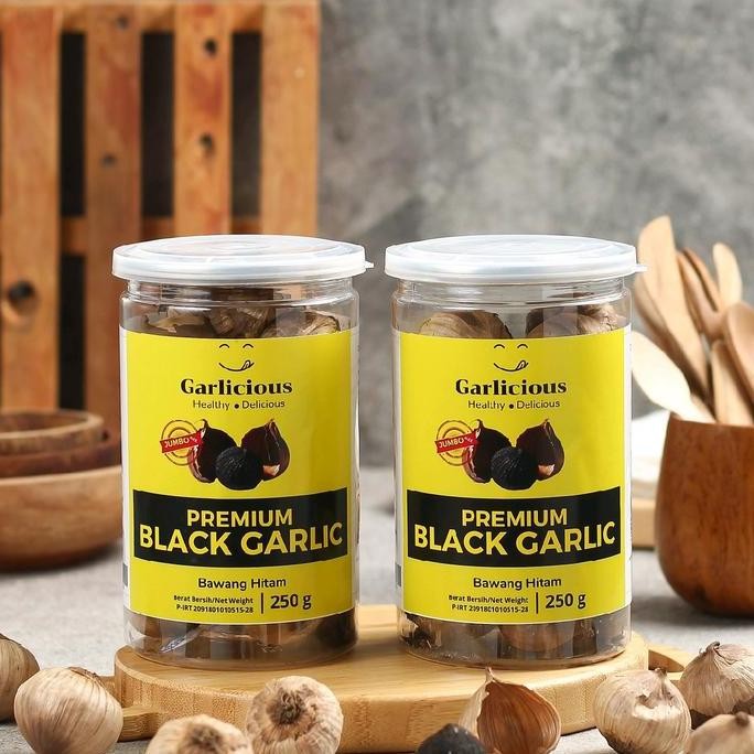 

Diskon! Paket Black Garlic Jumbo 750Gr (3X250Gr) - Bawang Hitam Original