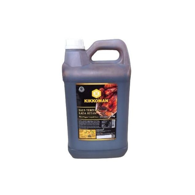 

Kikkoman Teriyaki Lada Hitam Sauce HALAL Jerigen 5L H32