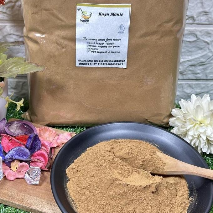 

Diskon! Kayu Manis Bubuk Murni 500Gram Bubuk Cinnamon Premium