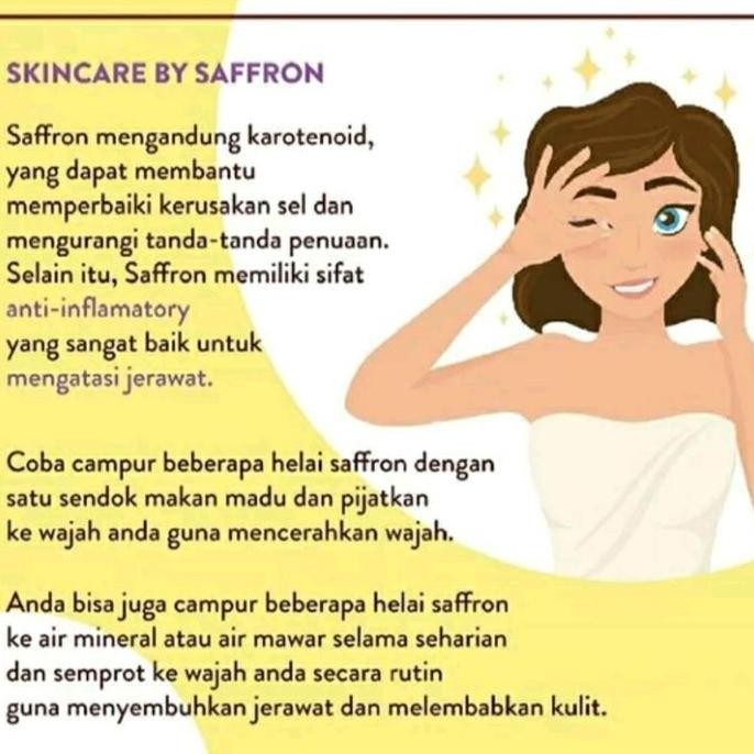 

Diskon! Paket Saffron Iran 1G Safron Premium Original