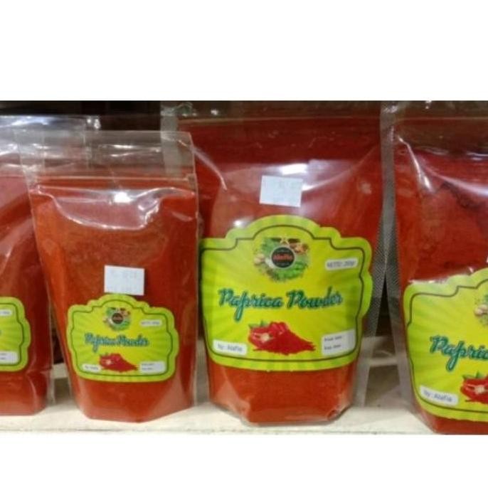 

Diskon! Paprika Bubuk 100Gr & 250Gr / Paprika Powder Kemasan Ecer