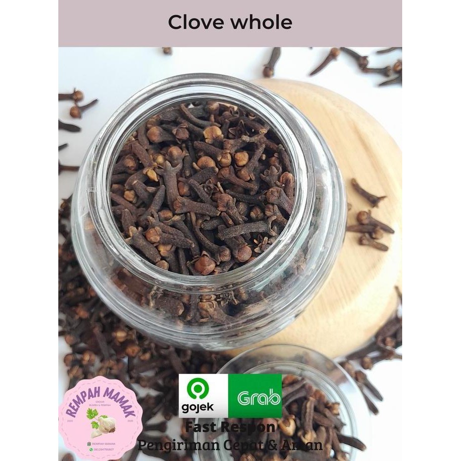 

Diskon! Cengkeh Kering 250Gr / Clove Utuh Rempah Asli Untuk Masakan Herbal