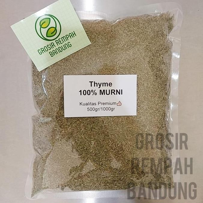 

Diskon! Daun Thyme Kering 250Gr | Rempah Western Pilihan Kualitas Premium