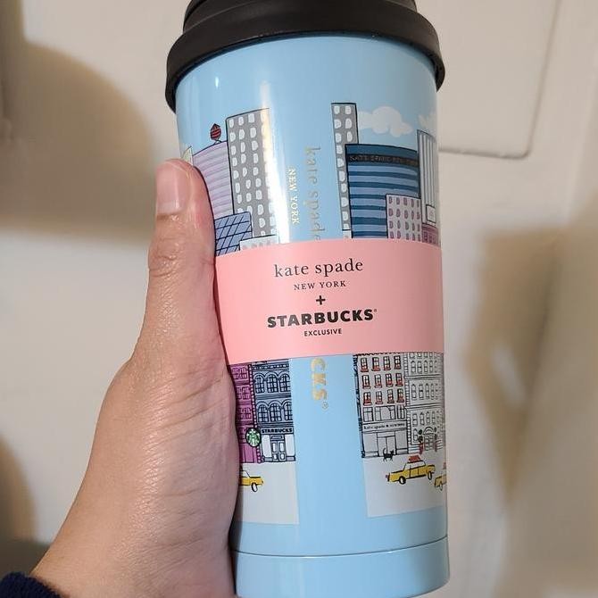 Tumbler Starbucks x Kate Spade City View Elma Stainless Steel 16oz