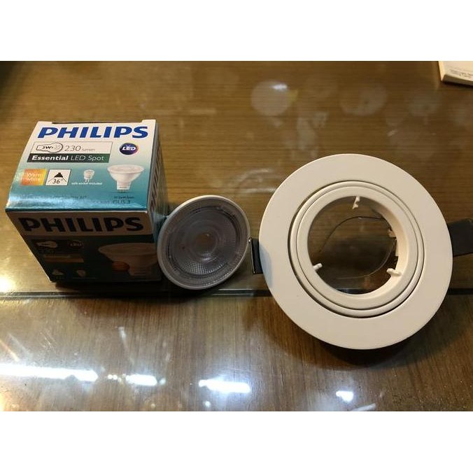Downlight led philips 3watt / downlight MR16 philips 3watt