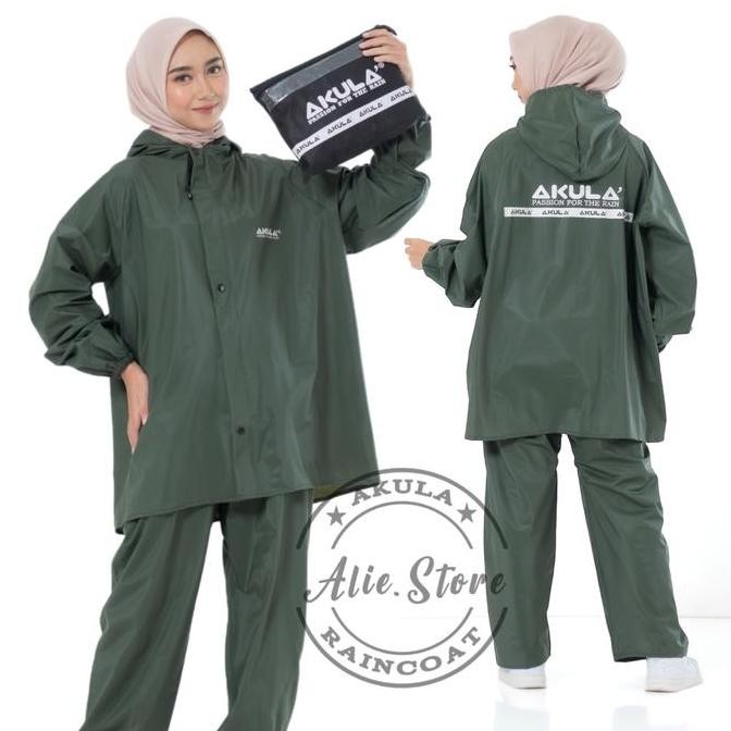 ORI - JAS HUJAN TEBAL DAN KUAT UNTUK PRIA WANITA WATERPROOF PREMIUM