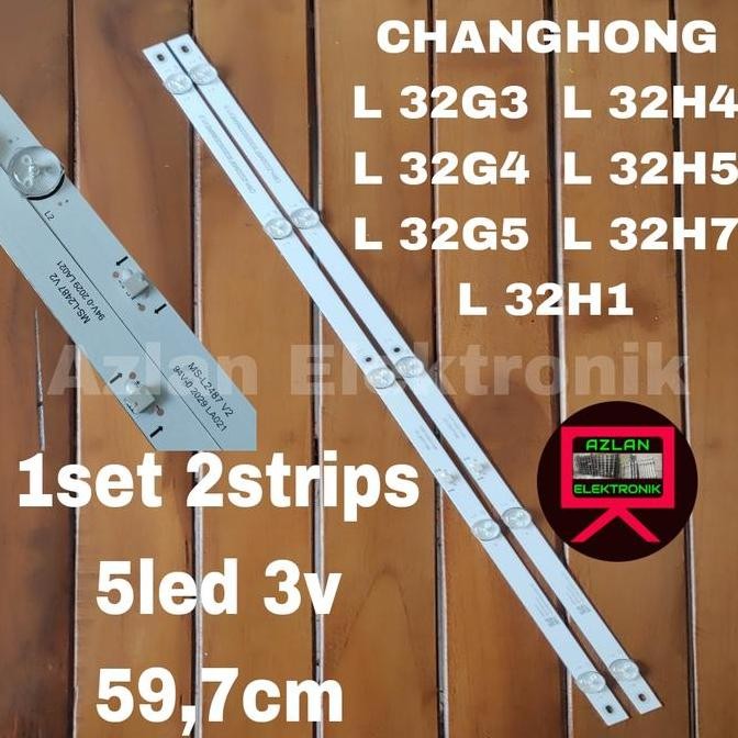 BEBAS ONGKIR - BACKLIGHT LED CHANGHONG 2" L 2G 2G 2H 2H4 2H7 BL LAMPU