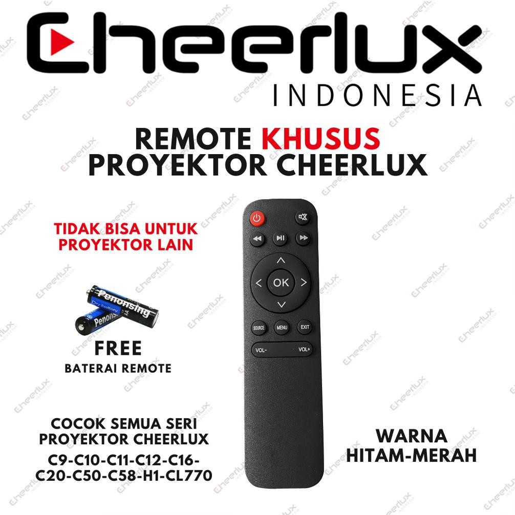 RAKSA CHEERLUX INDONESIA | Remote Proyektor Cheerlux Universal Khusus Type Cheerlux