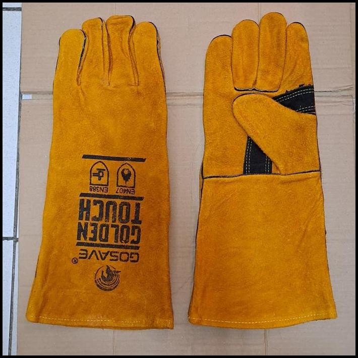 Sarung Tangan Kulit Las/ Sarung Tangan safety Kulit Welding Las