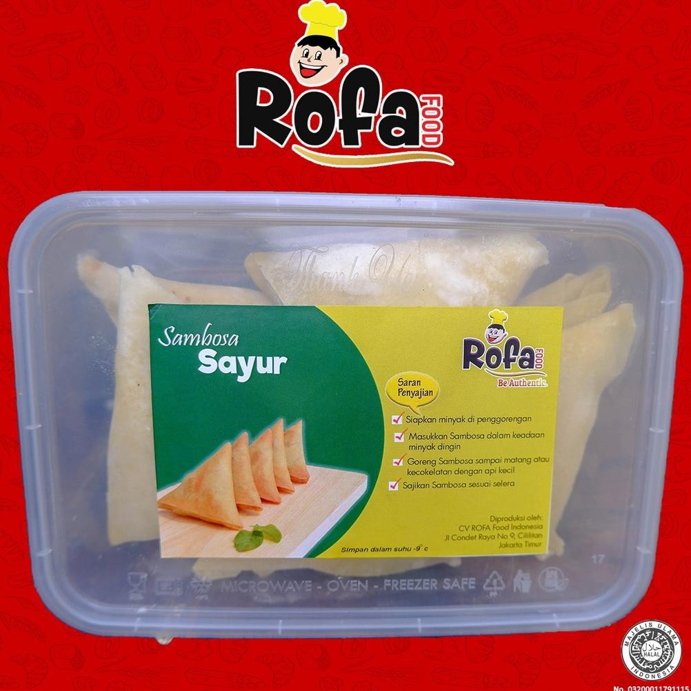 

Sambosa / Samosa ROFA Sayur aSt