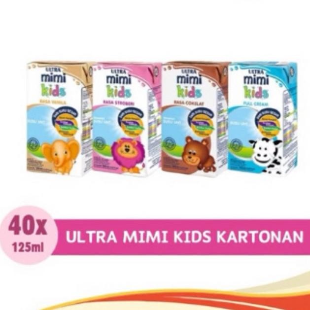 

Susu UHT Ultra Mimi 125ml Isi 40 Pcs Per Karton Ultra Jaya aSt