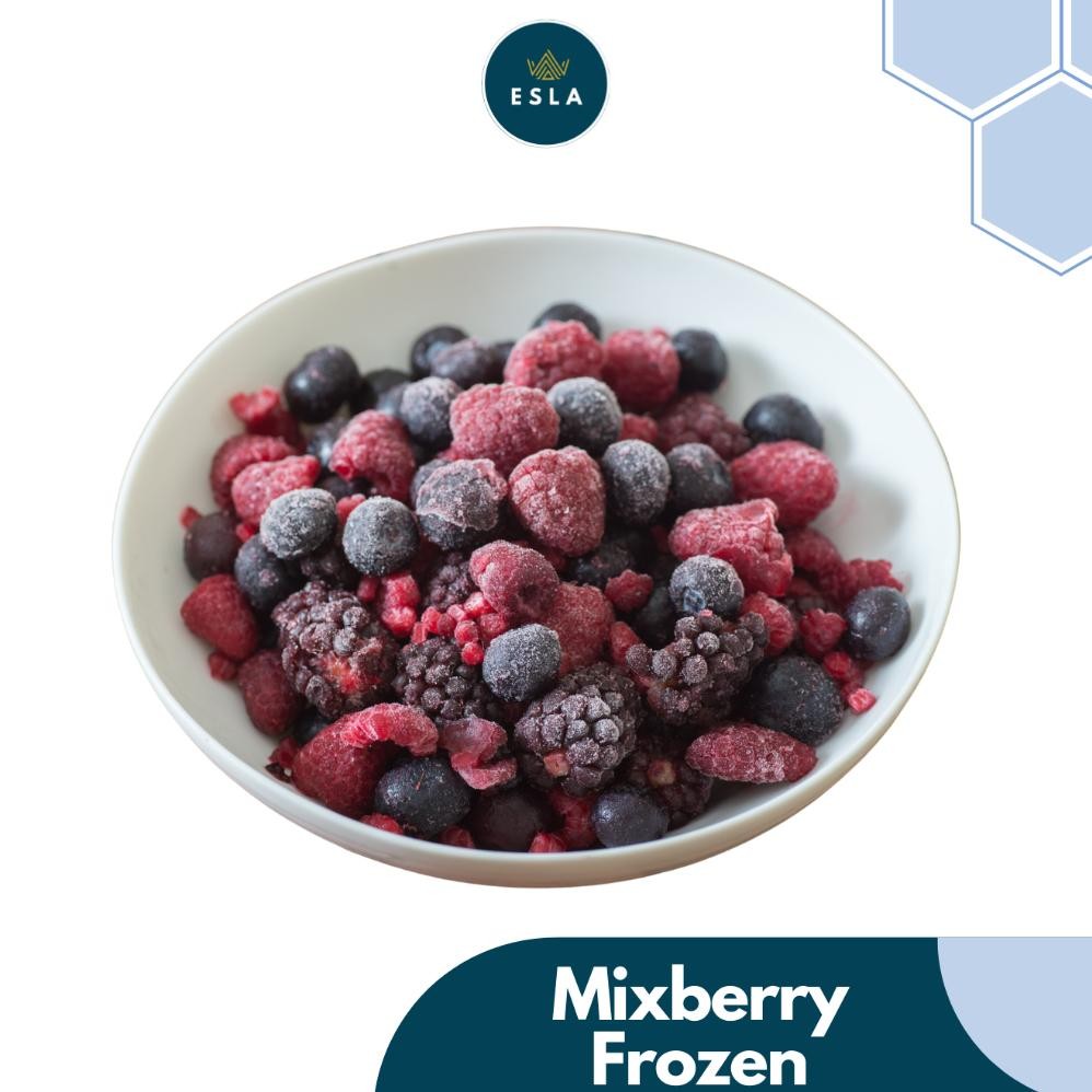 

MIX BERRY FROZEN 500 gr I Buah Frozen Premium - ESLA aSt