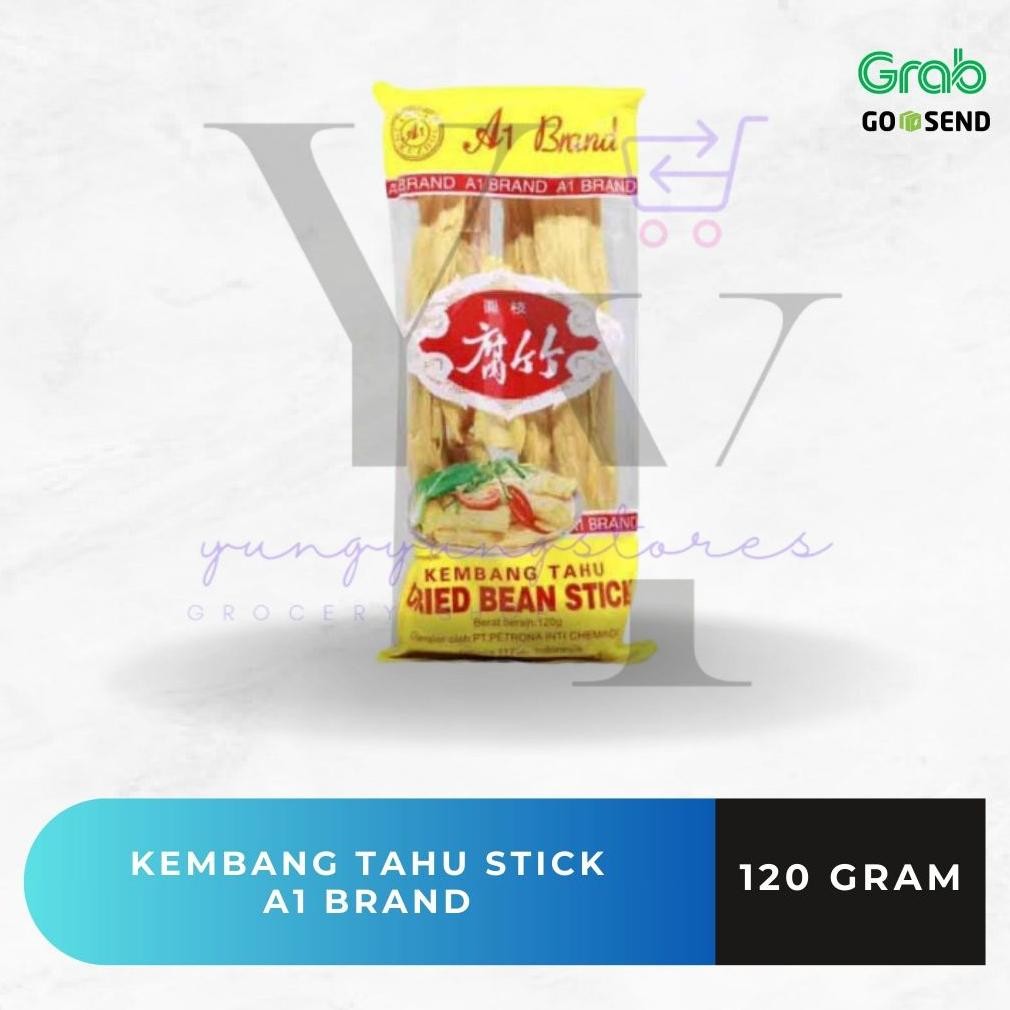 

Kembang Tahu / Fucuk / Tauki / Dried Bean Stick A1 Brand 120 gram aSt