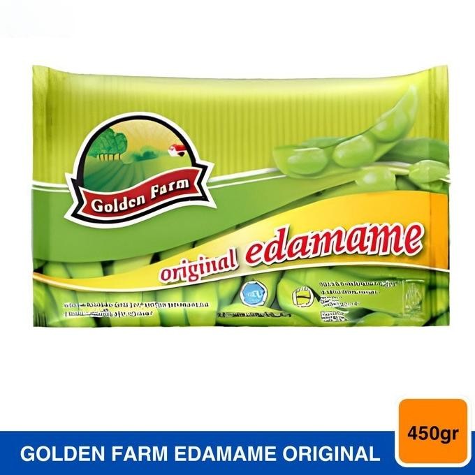 

Golden farm edamame 450gr original dan salted aSt