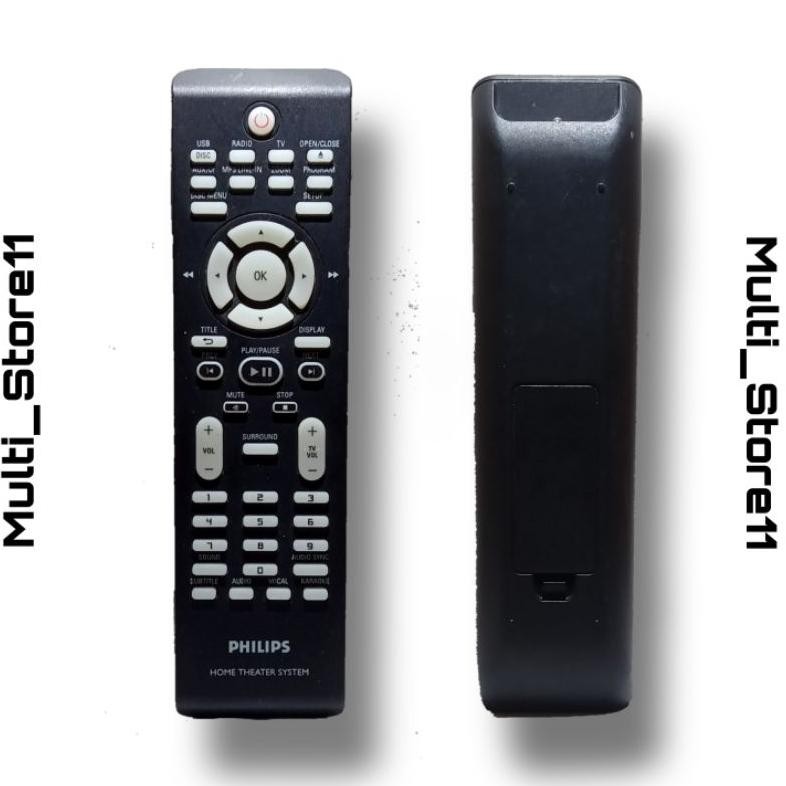 RAKSA REMOT  PHILIPS HOME THEATER SYSTEM ASLI ORIGINAL