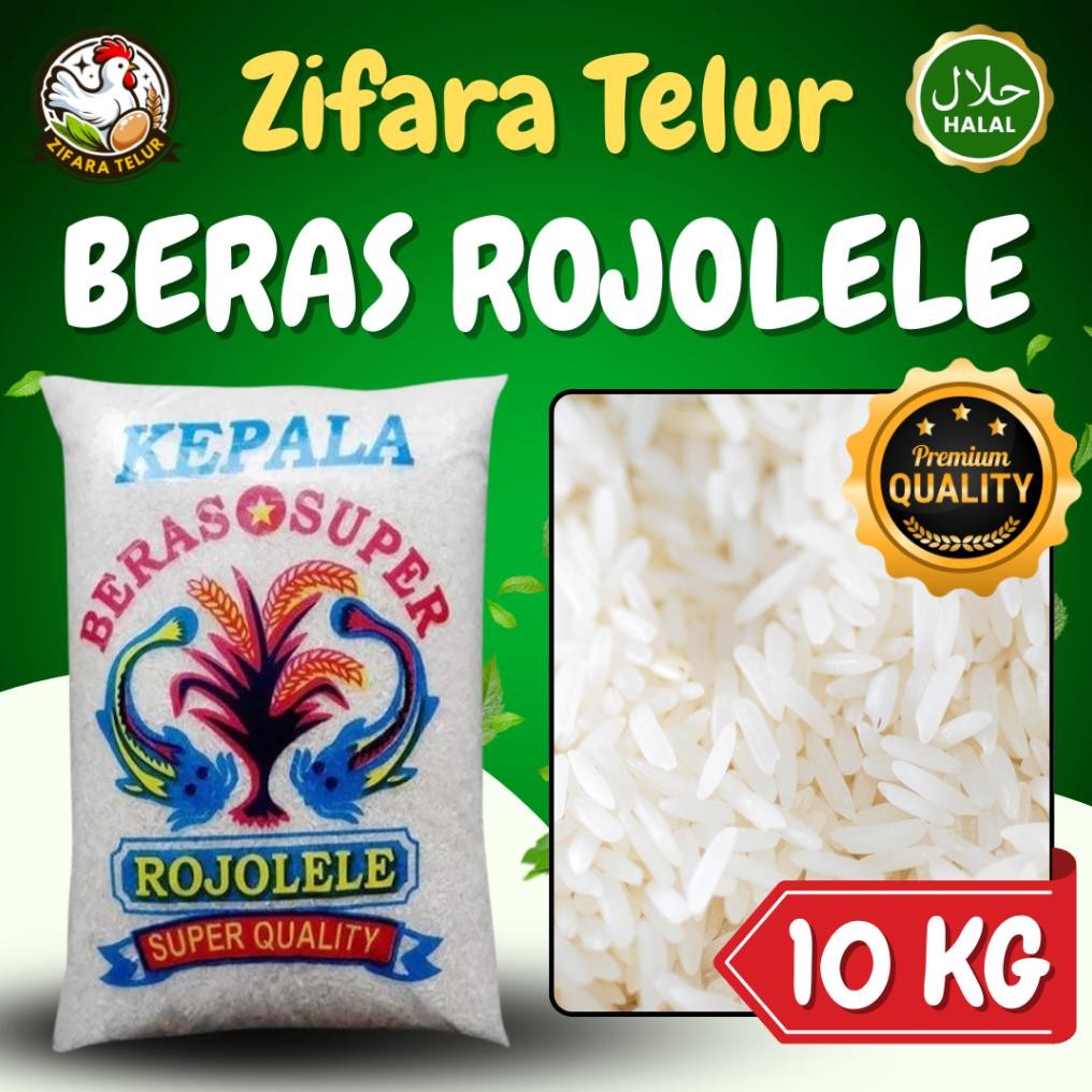 

Zifara Telur - Beras Rojolele 10 KG Kualitas Super aSt