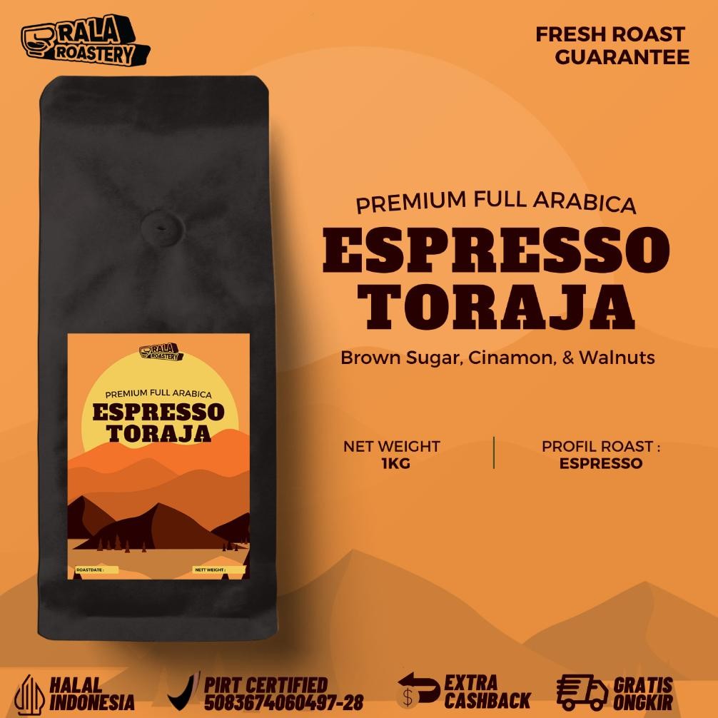 

Premium Full Arabica Espresso Es Kopi Susu | Blend Full Arabika 1KG aSt