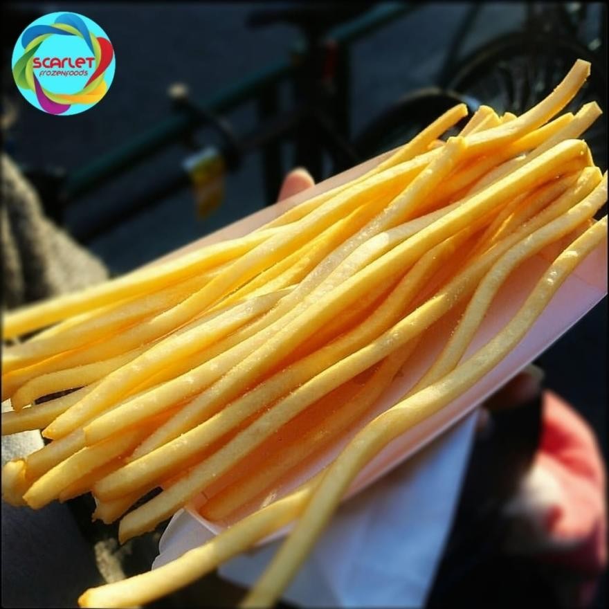 

Frozen Long Potato Kentang Goreng Berbumbu Extra Lebih Panjang aSt