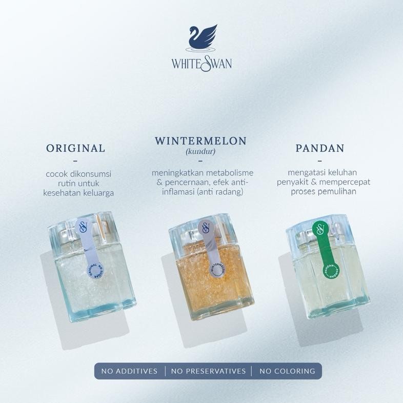 

White Swan Birdnest Sarang Burung Walet Siap Minum Ready to Drink Premium Quality aSt