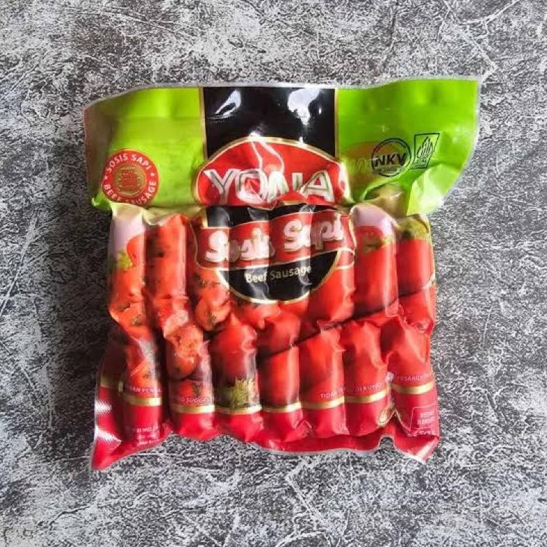 

Yona Sosis Sapi Merah Cocktail 450 Gr Mewah aSt