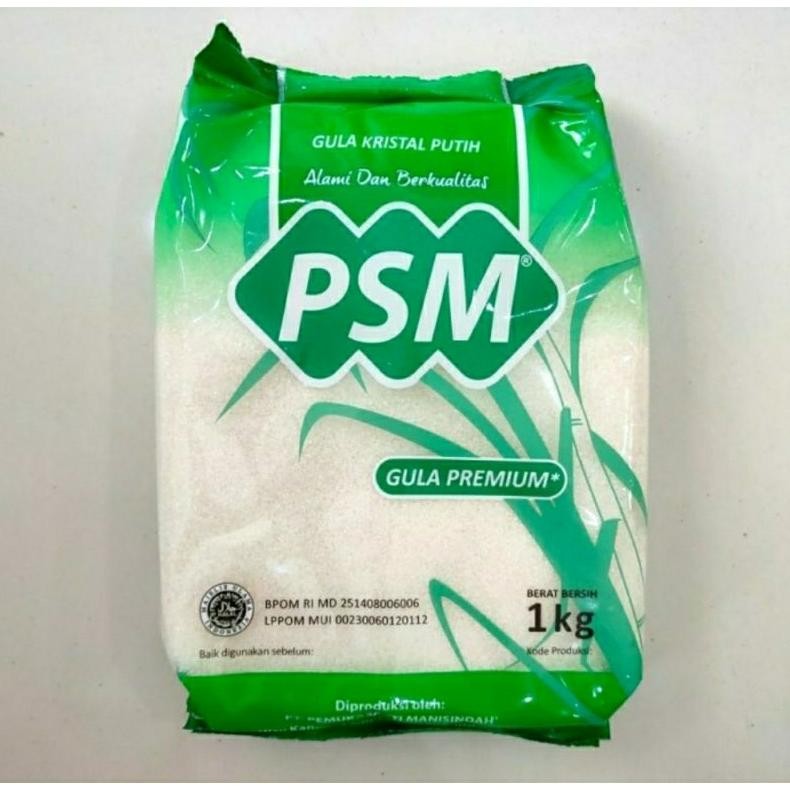 

Gula Pasir Putih PSM 1kg aSt