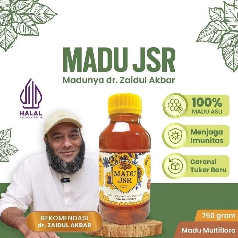 

JSR MADU GOLD dr Zaidul Akbar Madu Promil Mengatasi permasalahan hormonal 760gram aSt