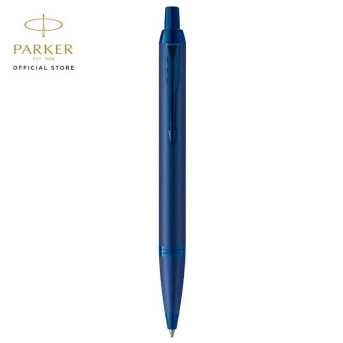 

TERBARU - Pulpen Parker Original IM Monochrome Blue Ballpoint Free Grafir Nama