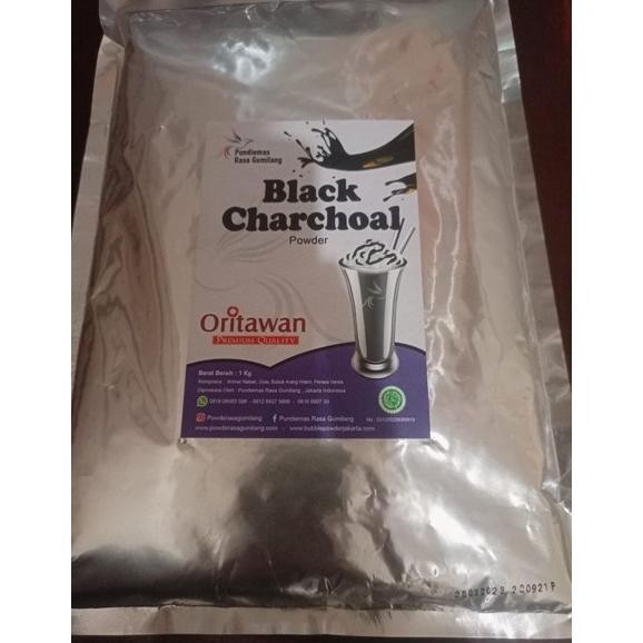 

Black Charcoal Powder aSt