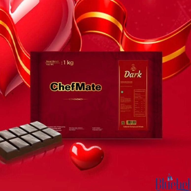

Chefmate Coklat Compound Hitam DCC 1Kg Dark Chocolate Compound aSt