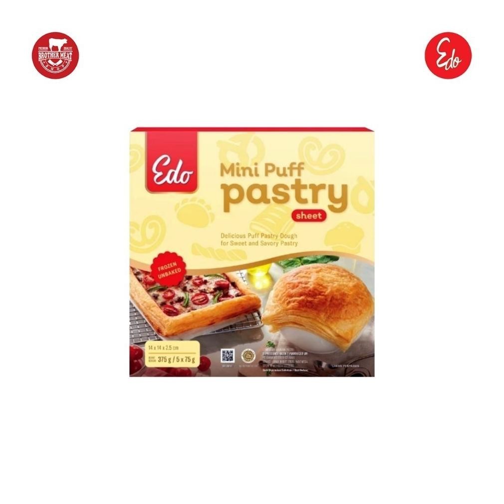 

EDO Mini Puff Pastry Sheet 375gr - Brothermeatshop aSt