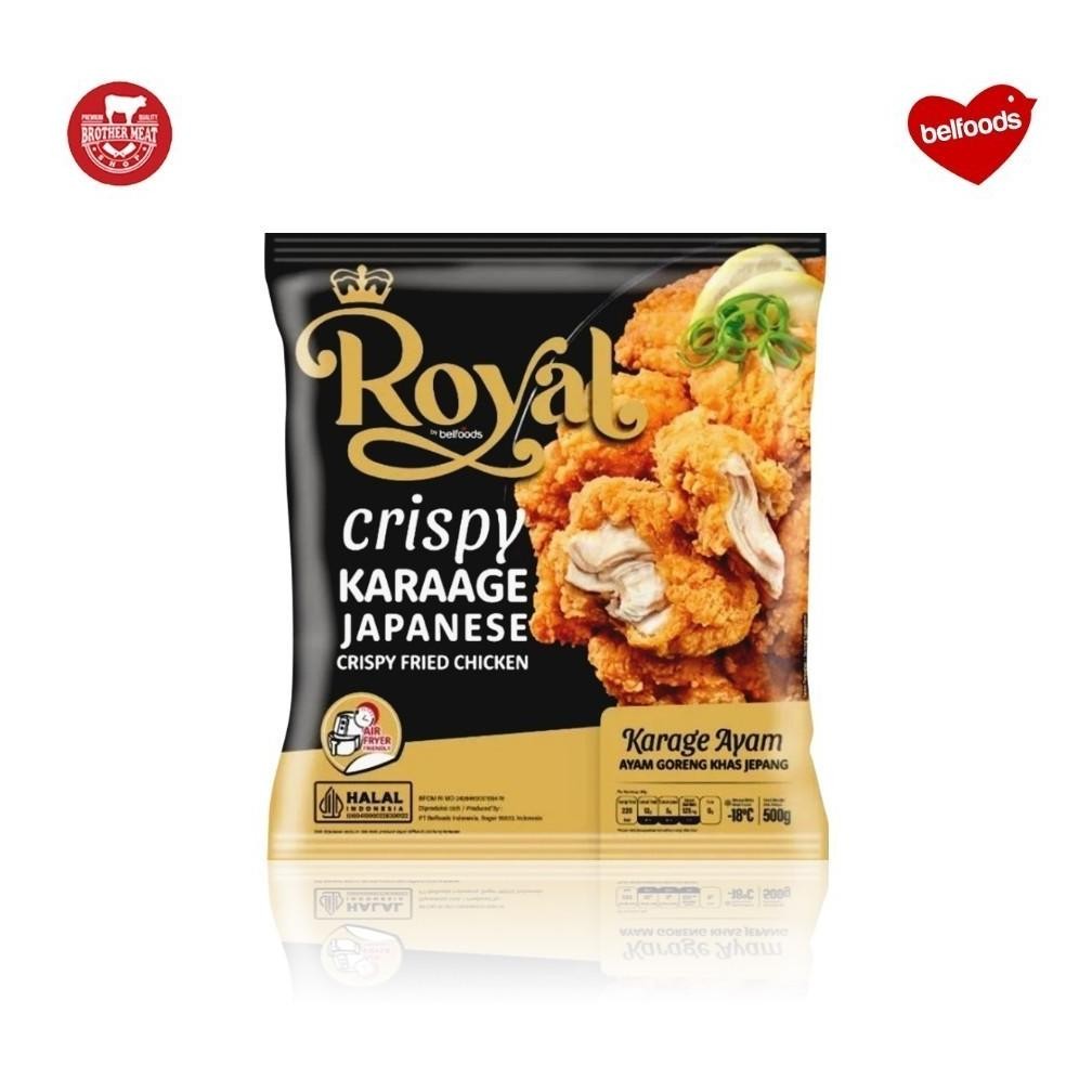 

Belfoods Royal Crispy Karaage Japanese 500gr, Halal - Brothermeatshop aSt