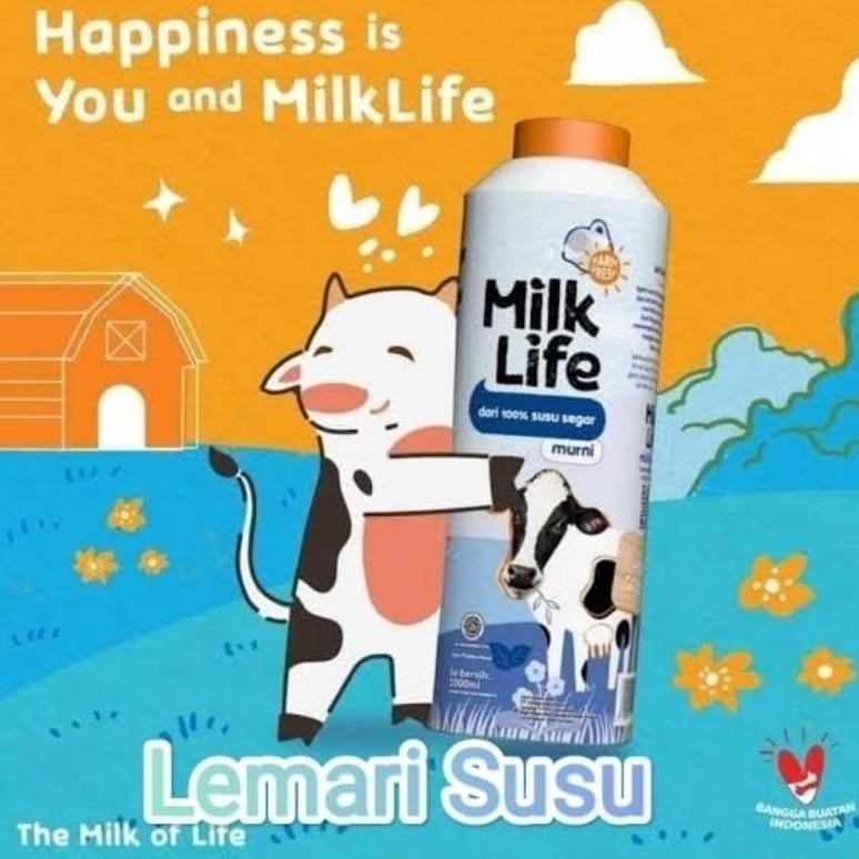 

Milk life fresh milk susu milklife susu fresh 1 liter aSt