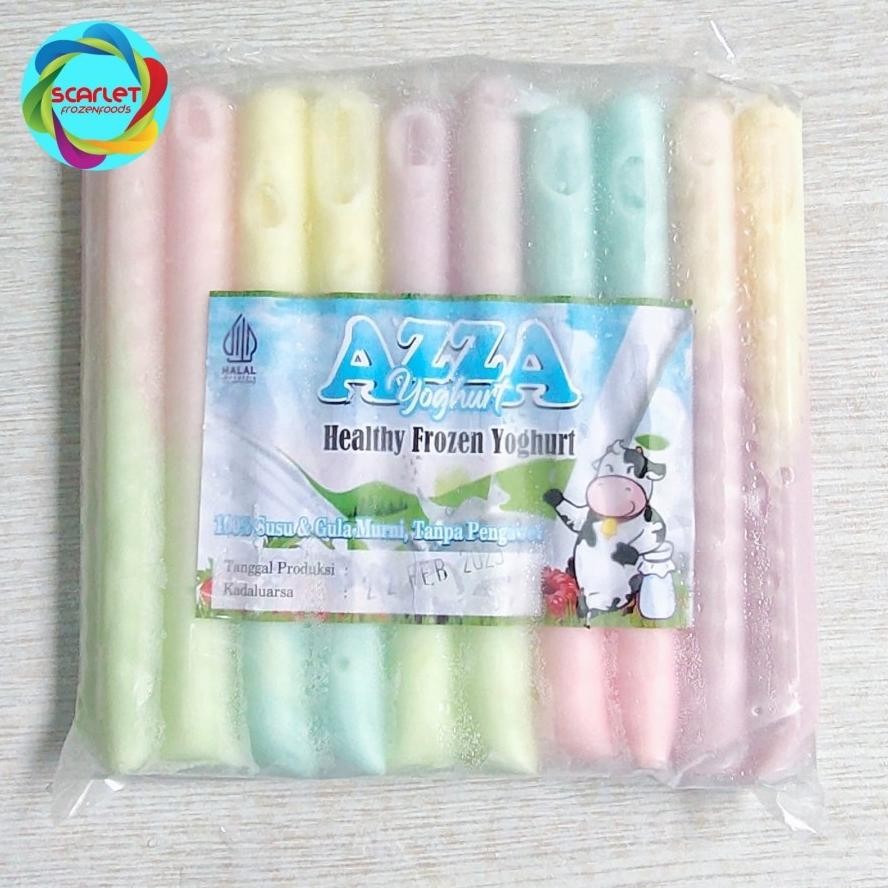 

Healthy Frozen Yogurt Stick Halal 100% Susu Dan Gula Murni aSt