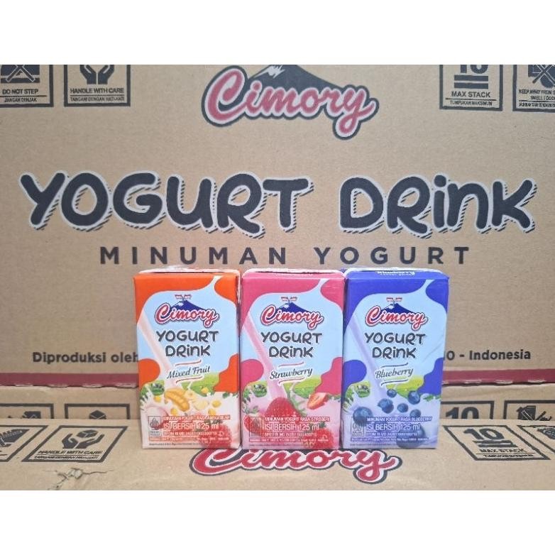 

Cimory Yogurt 125 ml 1 Dus Isi 40 Pcs Bisa Mix | Instan Samday aSt