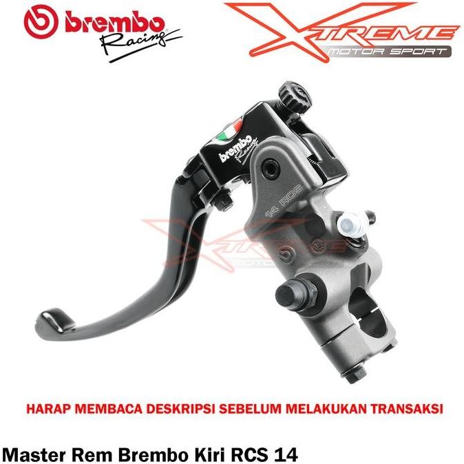 TERMURAH - Master Rem Brembo RCS 14 Kiri Universal Original Brembo Italy