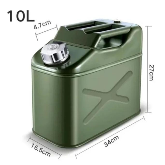 JERIGEN 10L JERRY CAN 10 LITER BESI TEMPAT GENSET BBM BENSIN SOLAR ORIGINAL DAN TERPERCAYA