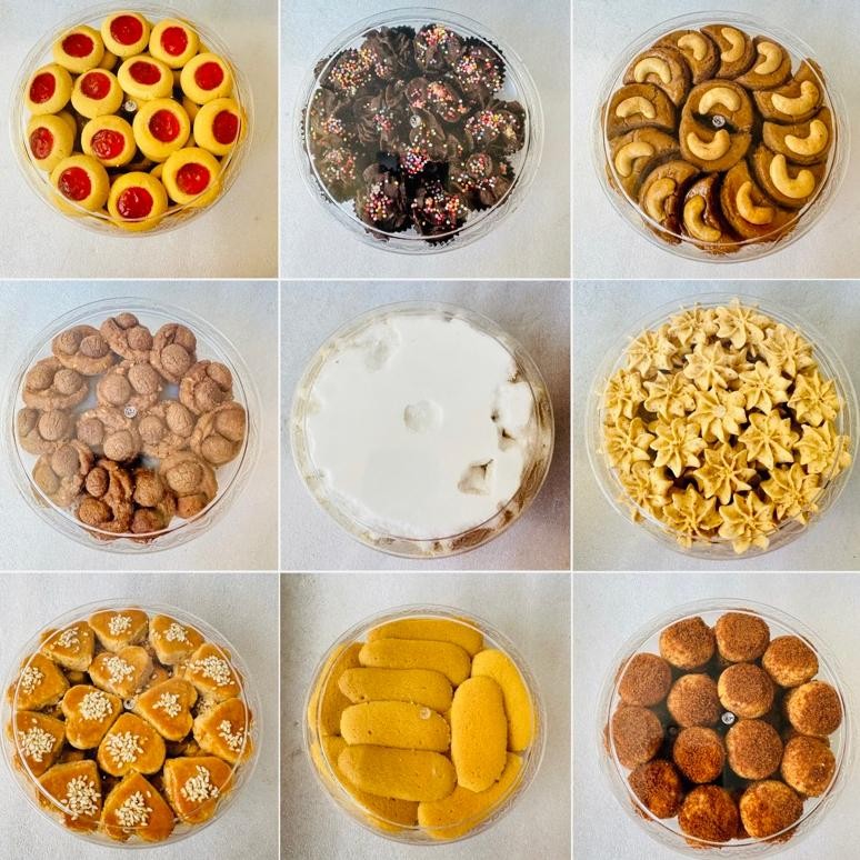 

DM - SV Kue Kering Terenak Toples Ukuran 450gram / Sagu Keju / Cococrunch / Kue Cornflakes Almond / Kue Keju / Kue Coklat / Kue Kacang / Cookies Hari Raya Natal Tahun Baru / Kue Kering Lebaran Idul Fitri aSt