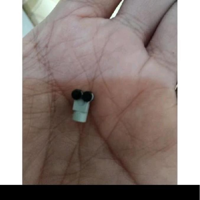 Roda Pesawat 2 Ban Untuk Miniatur Pesawat 20 Cm