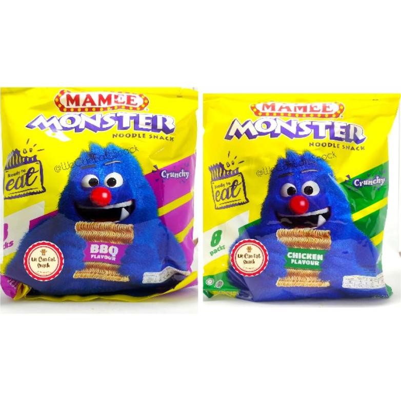 

Mamee Monster Noodle Snack Chicken & BBQ Flavour aSt