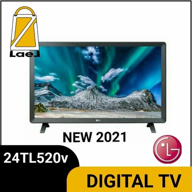 NEW LED TV 24 INCH DIGITAL TV LG 24TL520V - LED MONITOR 24 INCH LG 24TL520