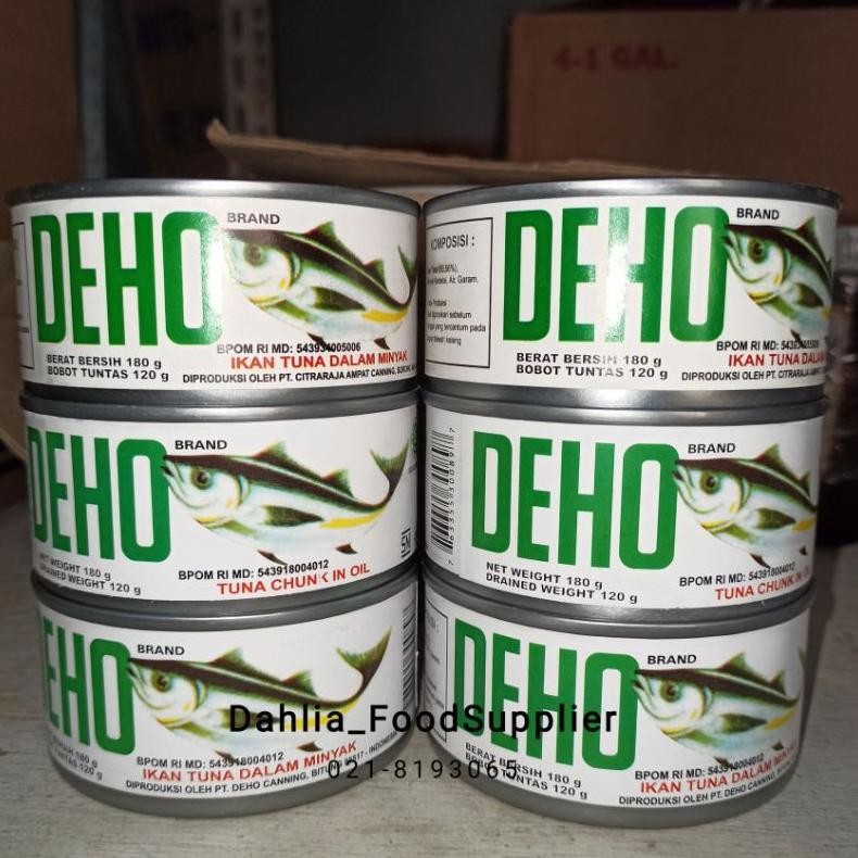 

DEHO CHUNK TUNA IN OIL 180gr- deho tuna - tuna deho - deho umpan pancing murah | tuna ikan kaleng IKAN TUNA DALAM MINYAK 180gr | DEHO UMPAN PANCING 180gr - tuna kaleng ikan aSt