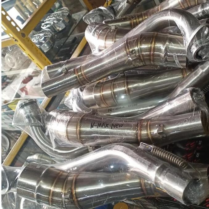 NEW LEHER KNALPOT NMAX NEW/HEADER KNALPOT NMAX 2020/PIPA KNALPOT NEW NMAX