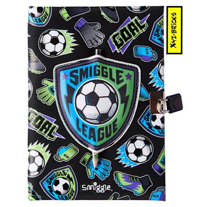 

TERLARIS - SMIGGLE 408641 - Poppin Scratch 4 Scent A5 Lockable Notebook Black