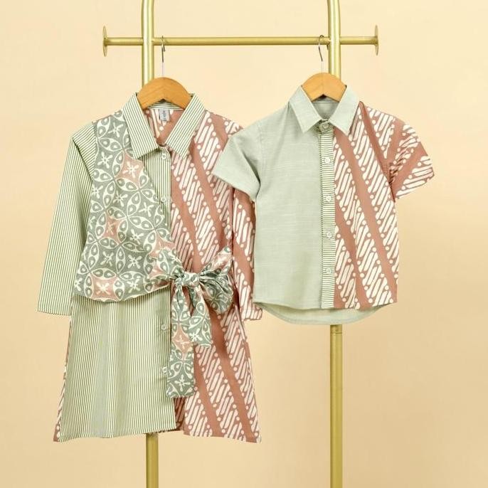KEMEJA ANAK DAN DRESS BATIK ANAK AQILA.CLOTHING A1132
