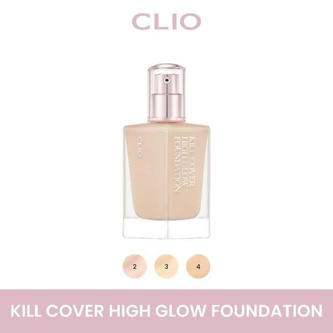 NEW CLIO Kill Cover High Glow Foundation